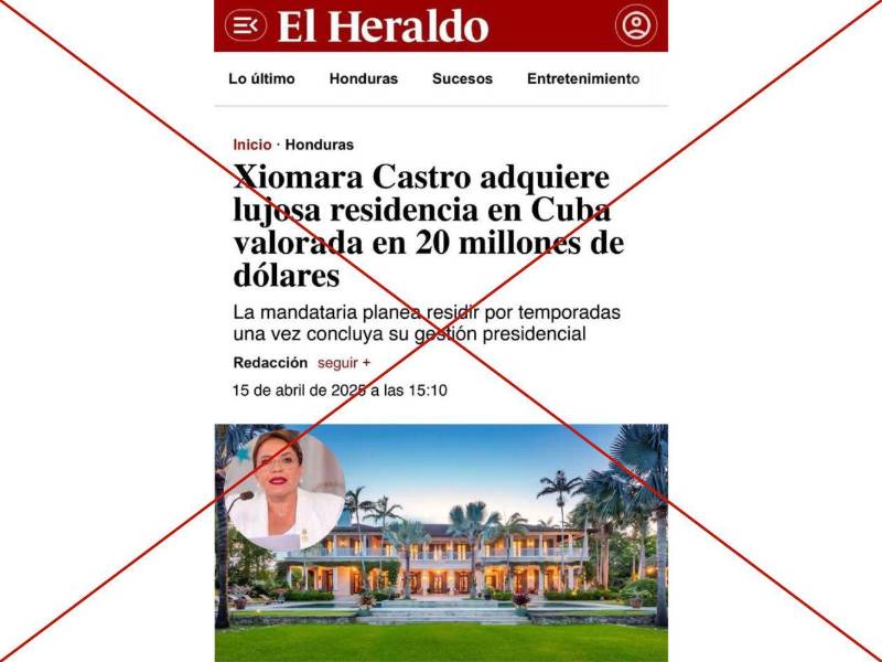 Captura de pantalla a un contenido de WhatsApp hecha el 15 de abril de 2025.