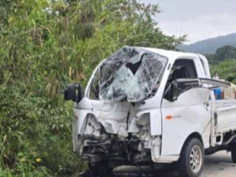 Autorides identificaron a la familia que murió este 1 de enero en un brutal accidente en Nueva Arcadia Copán, zona occidente de Honduras.