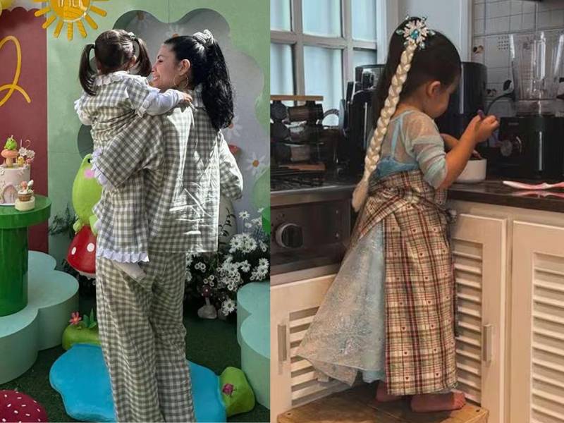 Inti es la hija de Nodal y Cazzu, cumplirá tres añitos en septiembre.