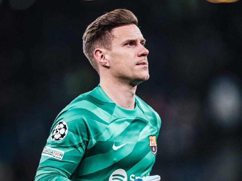 Ter Stegen disputó su último partido con el Barcelona el 12 de noviembre, con la victoria de su equipo (2-1) ante el Alavés.