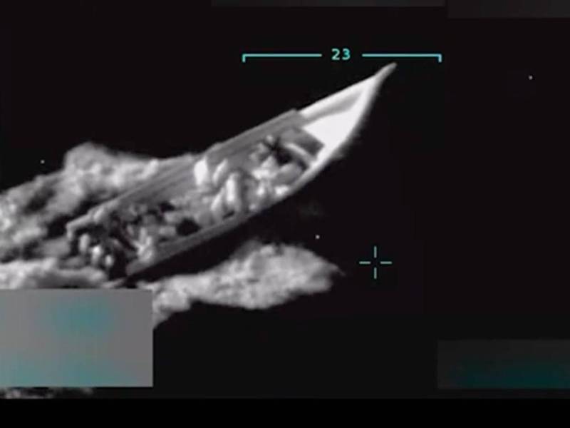 Esta semana, Trump divulgó un video del ataque contra una embarcación que supuestamente trasladaba drogas en el Caribe. RRSS