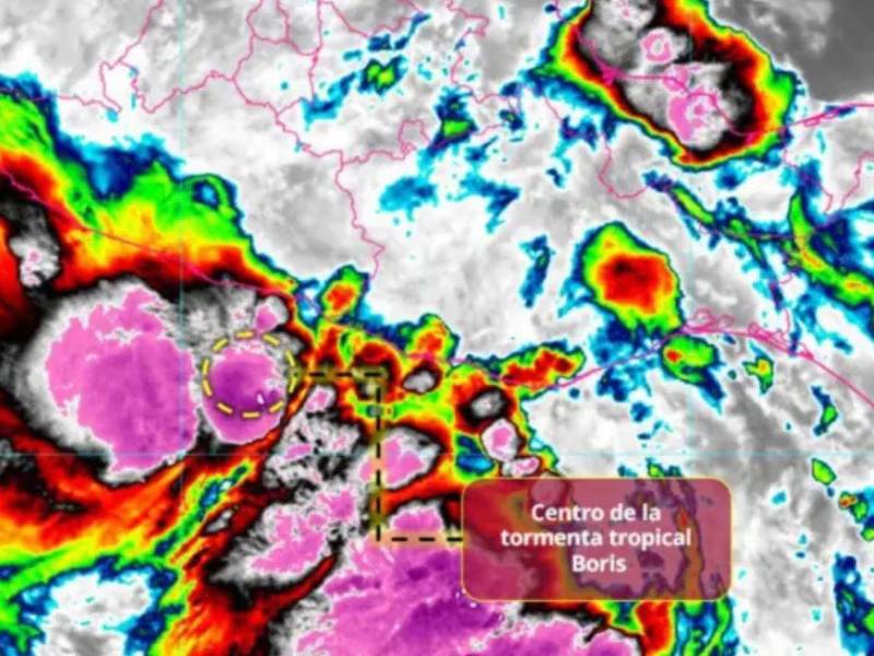 Las autoridades de la Secretaría de Gestión de Riesgos y Contingencias Nacionales (Copeco) mantienen vigilancia sobre la tormenta tropical Boris que se intensificó este lunes. ¿Cuál es su trayectoria y qué recomendaciones dan los expertos?