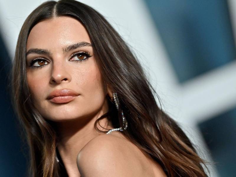 La modelo y actriz estadounidense, Emily Ratajkowski.