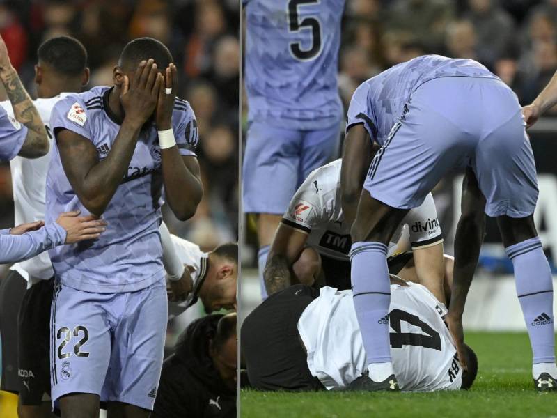 El defensa guineano del Valencia Mouctar Diakhaby, gravemente lesionado el sábado durante el partido de La Liga contra el Real Madrid (2-2), sufre una “luxación de la rodilla derecha”.