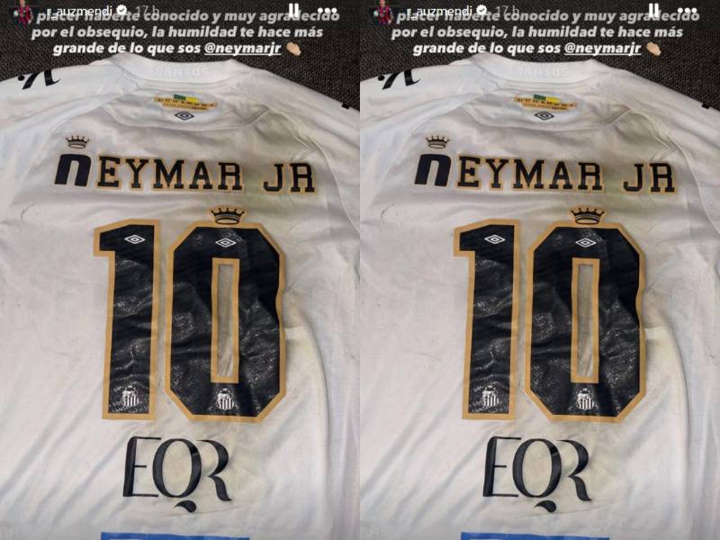 Neymar sorprende a Rodrigo Auzmendi con un regalo que se vuelve viral