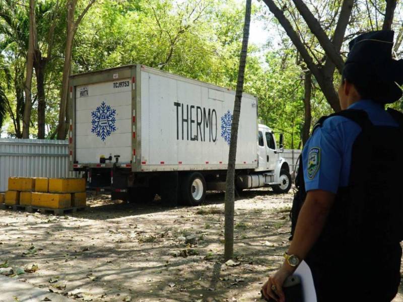 Los cadáveres quedaron cerca de la posta policial.