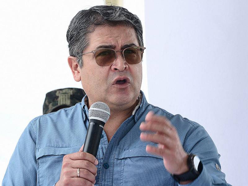 Fotografía de archivo del expresidente de Honduras, Juan Orlando Hernández.
