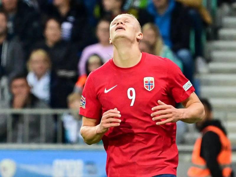 Erling Haaland está en boca de todo y eso parece no gustarle.