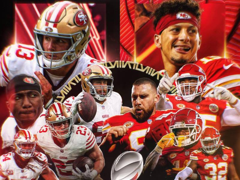El Super Bowl entre el Kansas City Chiefs vs San Francisco 49ers será el próximo domingo 11 de febrero en el estadio Allegiant de Las Vegas.