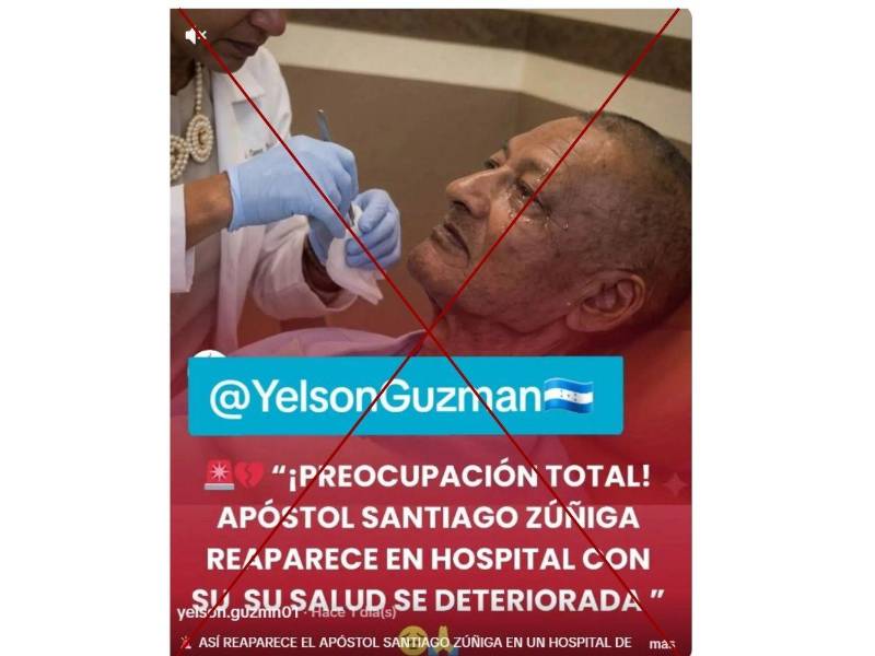 Captura de pantalla a una publicación de TikTok hecha el 16 de abril de 2026.