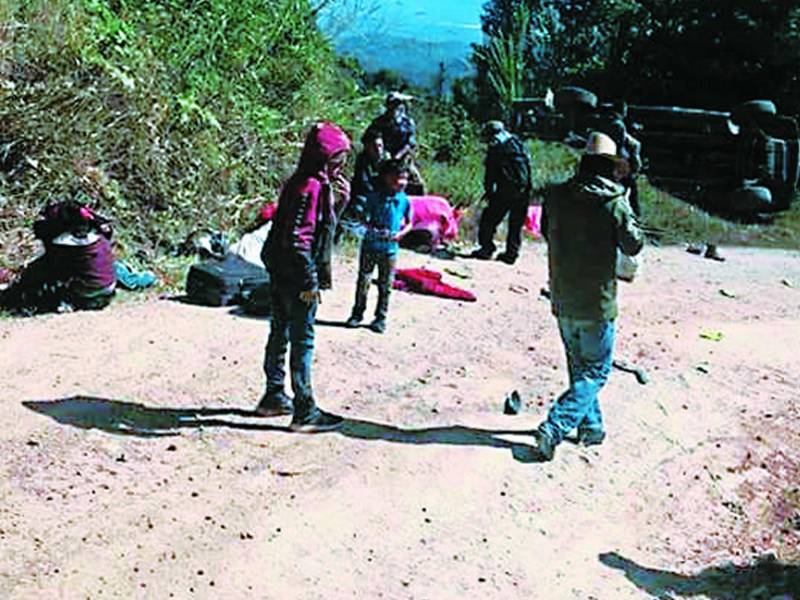 El fatal accidente se registró en la carretera que conduce de Guajiquiro a La Paz.