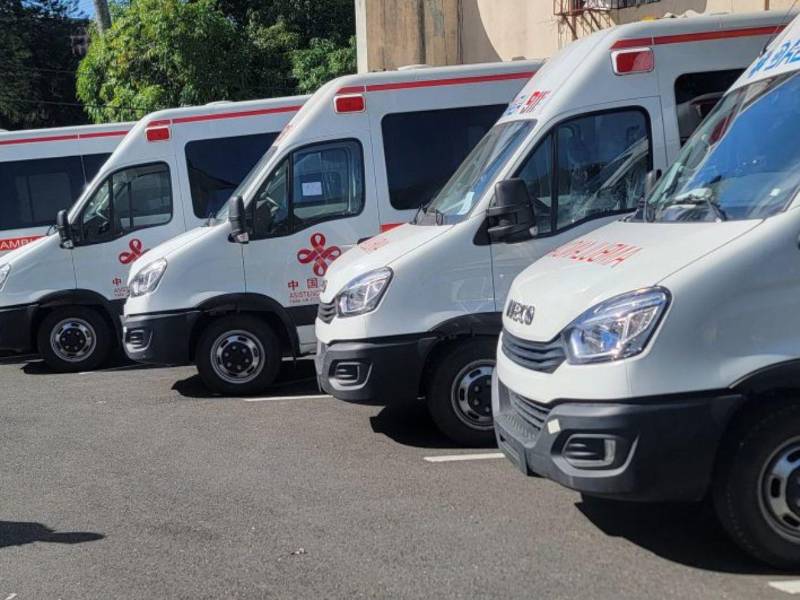La donación de ambulancias se realizará en el marco del segundo aniversario de relaciones diplomáticas entre Honduras y China.