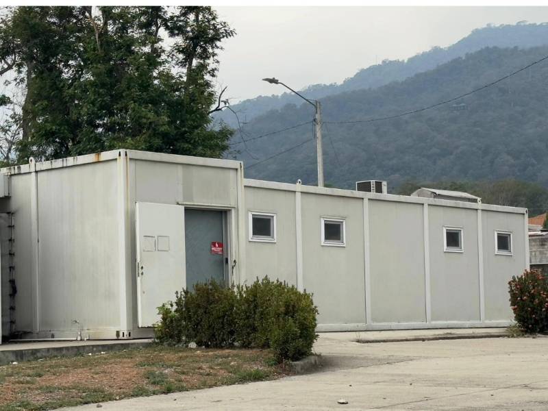 En el hospital móvil del Mario Catarino Rivas está atendiendo a pacientes oncológicos.