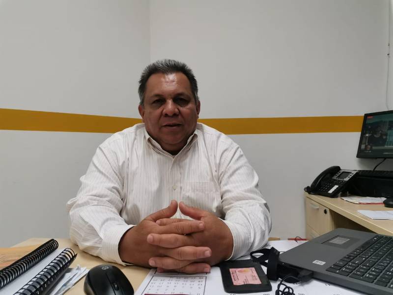Elvis Guzmán portavoz del Ministerio Público de San Pedro Sula.