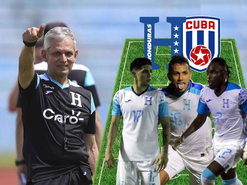 La Selección de Honduras recibirá a Cuba este domingo en el estadio Nacional Chelato Uclés en busca de un boleto a cuartos de final de la Nations League de la Concacaf. Reinaldo Rueda mandaría este once titular.