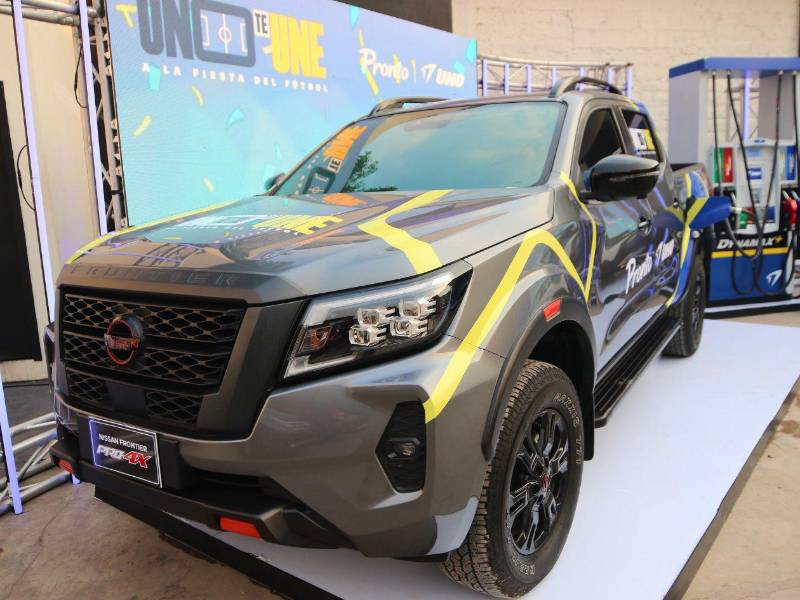 Con la promoción “UNO te une a la fiesta del fútbol” tienes la opción dos Nissan Frontier Pro-4X.