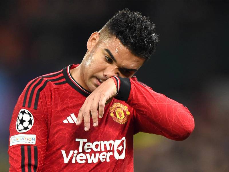 El brasileño Casemiro fue expulsado en el tramo final.