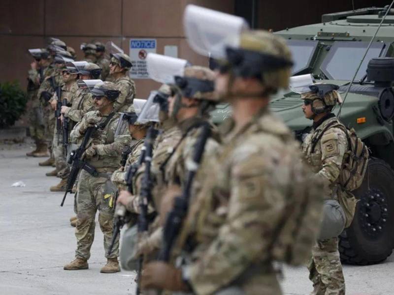 Portland será el tercer despliegue de la Guardia Nacional que ordena Trump, tras Los <b>Ángeles</b> y Washington DC.