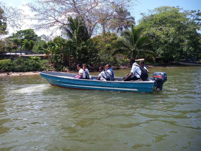 El Instituto Río la Posesión (Irpo) tiene esa particularidad cultural que lo hace único en el departamento de Gracias a Dios, Honduras.