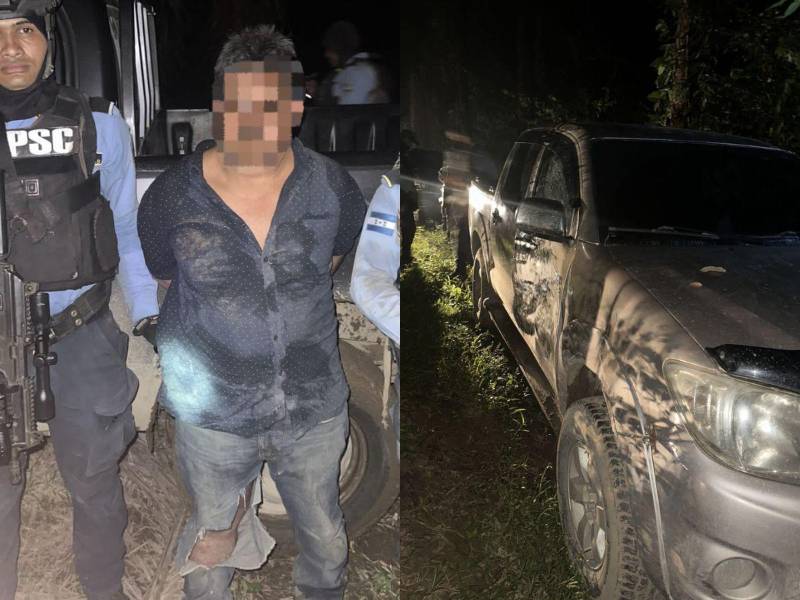 Autoridades capturaron al segundo implicado en el crimen de dos policías en Colón (Honduras).