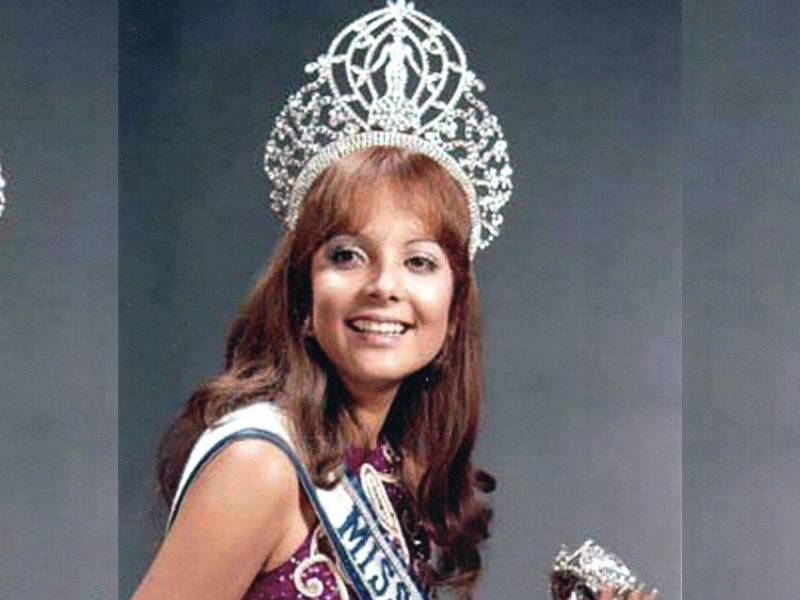 La ex Miss Universo Marisol Malaret Contreras.