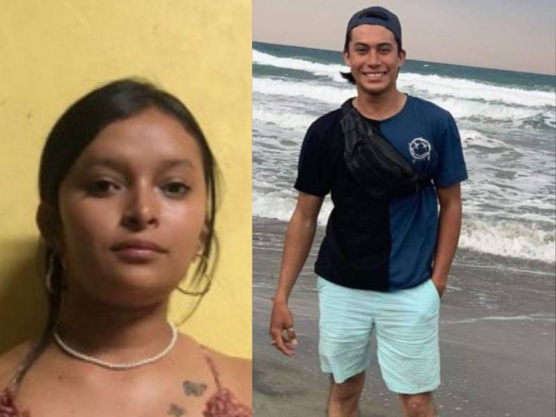 Fotografía de Greysi Martínez y su pareja Julio Antonio Castillo.