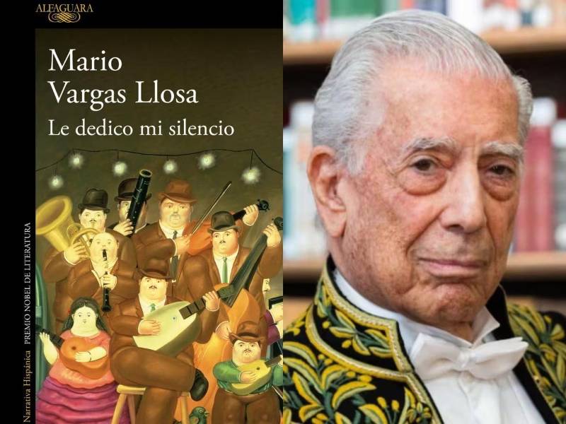 ‘Le dedico mi silencio’, de Mario Vargas Llosa (Alfaguara).- Es la vigésima y última novela que escribirá el Premio Nobel de Literatura peruano, de 87 años. La historia de un hombre que soñó un país unido por la música y enloqueció queriendo escribir un libro perfecto que lo contara.
