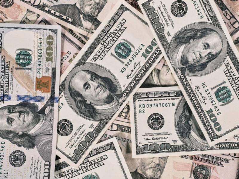 Cotización oficial del dólar.