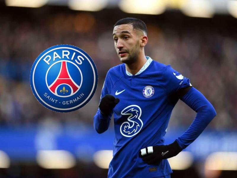 Hakim Ziyech era una de las salidas que quería gestionar el Chelsea debido a todas las incorporaciones que realizaron en este mercado invernal, pero pusieron trabas para que fuera al PSG.