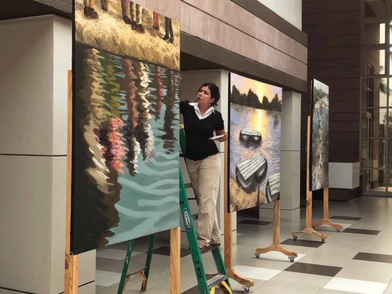 Los tres artistas visuales que Mary admira actualmente son: el español Miguel Barceló, el reconocido británico David Hockney y el español Joaquín Sorolla (QDDG).