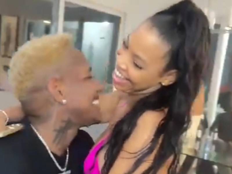 Romell Quioto la pasó a lo grande con su bella novia Shanee Mclaughlin.