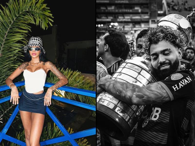 Dhiovanna Barbosa, hermana del futbolista del Flamengo, Gabriel Barbosa, no viajó a Marruecos para ver el Mundial de Clubes, ya que fue tildada de ‘mufa’.
