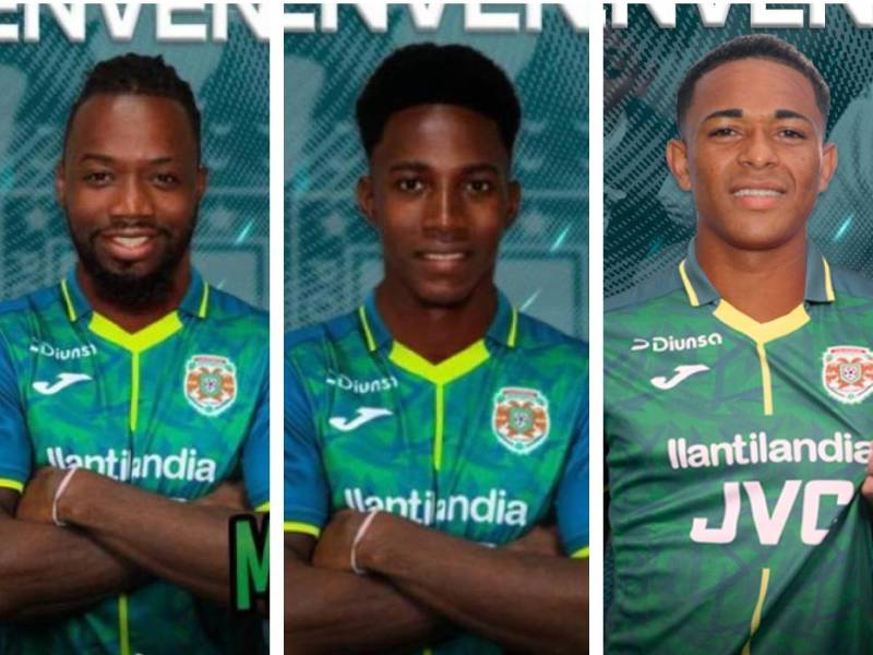 “El Virus” Martínez, Yunny Dolmo y Cristian Sacaza