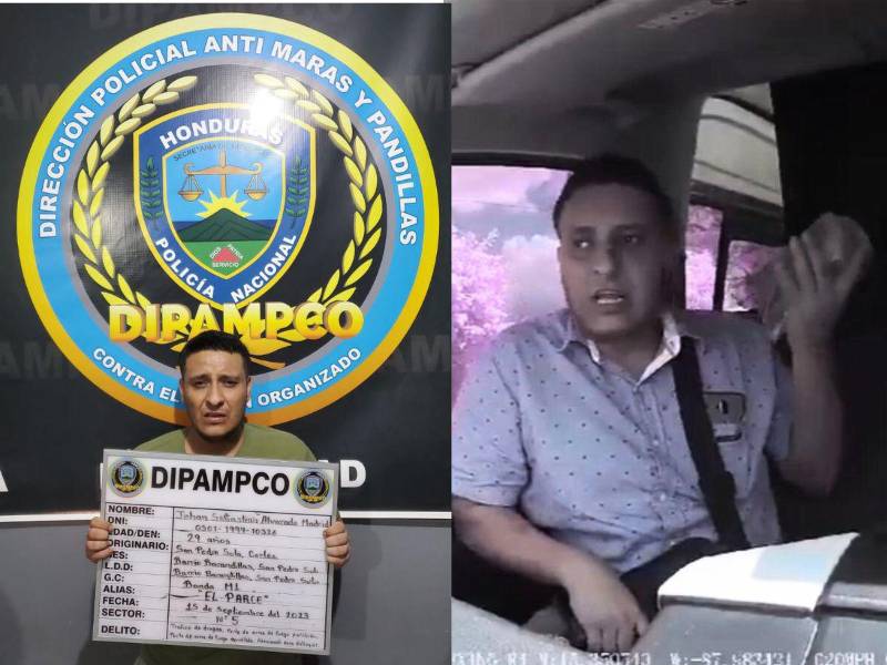 El sujeto fue captado en un video captado en la cabina de una unidad de transporte.