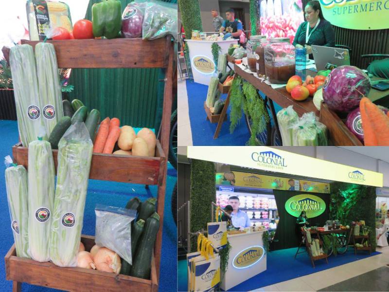 Supermercados Colonial dijo presente en la expo Agromercados Honduras 2025