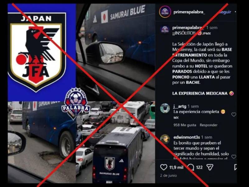 Captura de pantalla a una publicación de Instagram hecha el 30 de junio de 2026.
