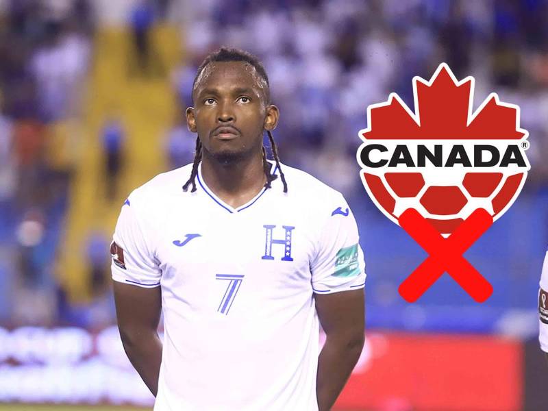 Alberth Elis no estará en el partido contra Canadá ya que no pudo ingresar al país norteamericano.