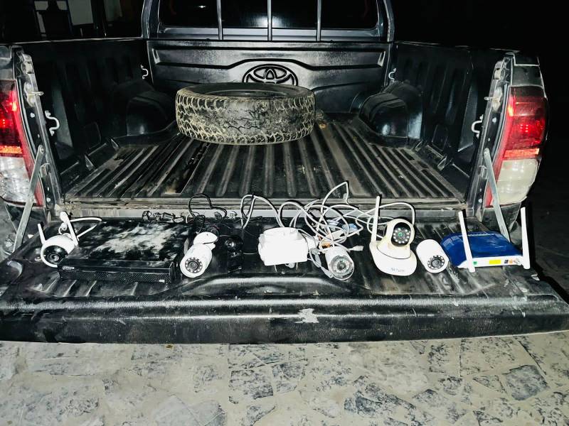 Mediante allanamientos y saturaciones en el Valle de Sula y Santa Bárbara, las autoridades de Dipampco intervinieron varias zonas que eran vigiladas por la MS-13 a través de cámaras.