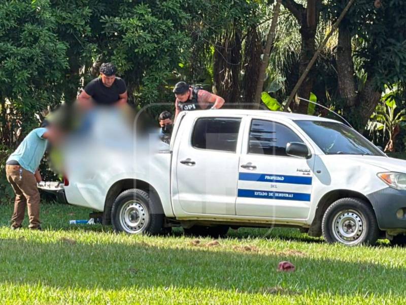 Un violento doble homicidio se registró la tarde de este sábado en el interior del balneario Natural View, ubicado en la aldea El Pino, municipio de El Porvenir, Atlántida, donde dos hombres fueron asesinados a balazos por desconocidos.