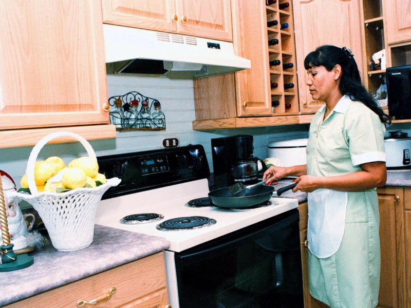 Trabajadora doméstica.