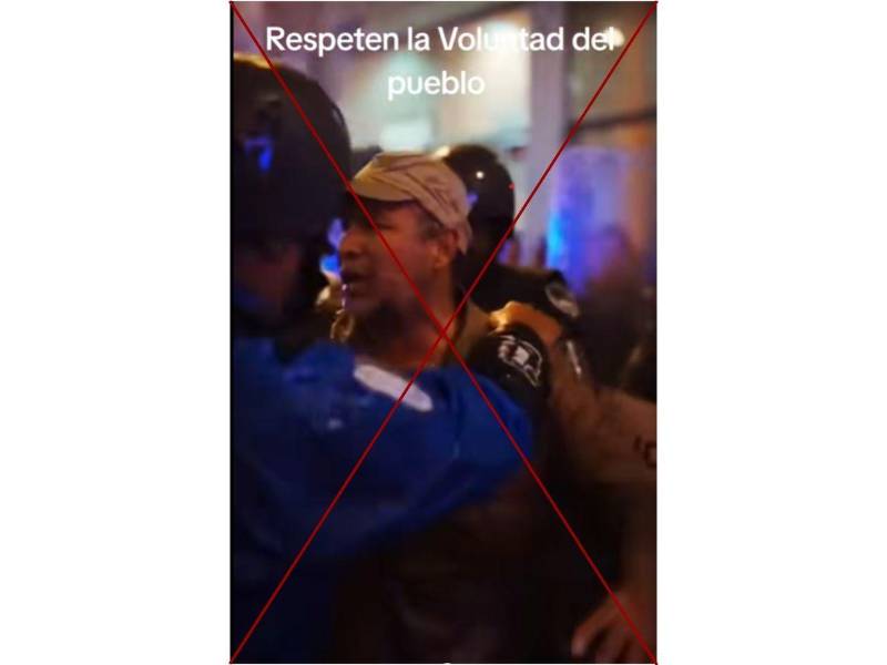 Captura de pantalla a una publicación de TikTok hecha el 22 de diciembre de 2025.