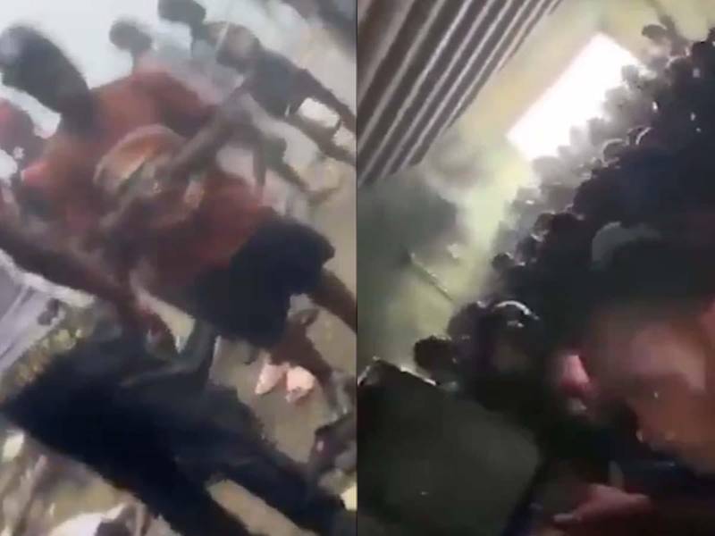 Imagen de los videos que circulan en redes sociales.