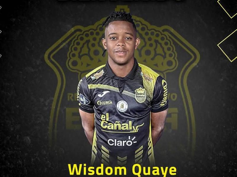 Wisdom Quayé cumplió el castigo de FIFA y está habilitado para jugar con Real España.