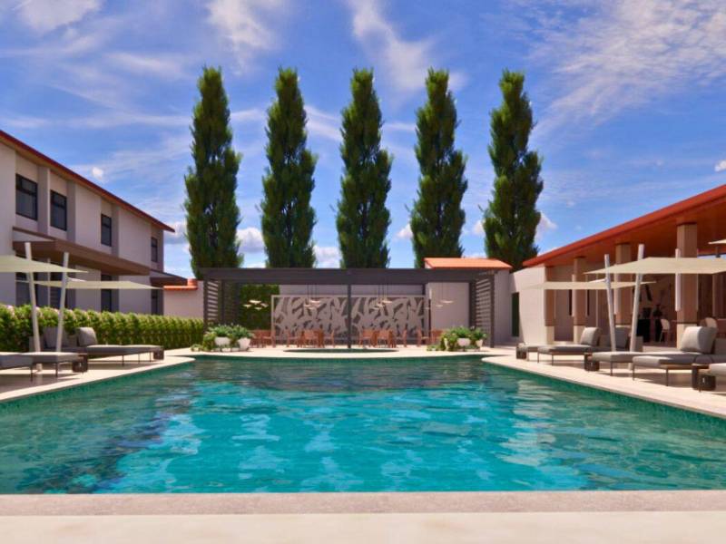 El área de la piscina será renovada para que los huéspedes disfruten de su estadía en el hotel.