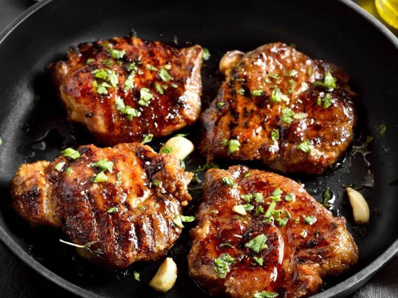 Filete de cerdo fritos