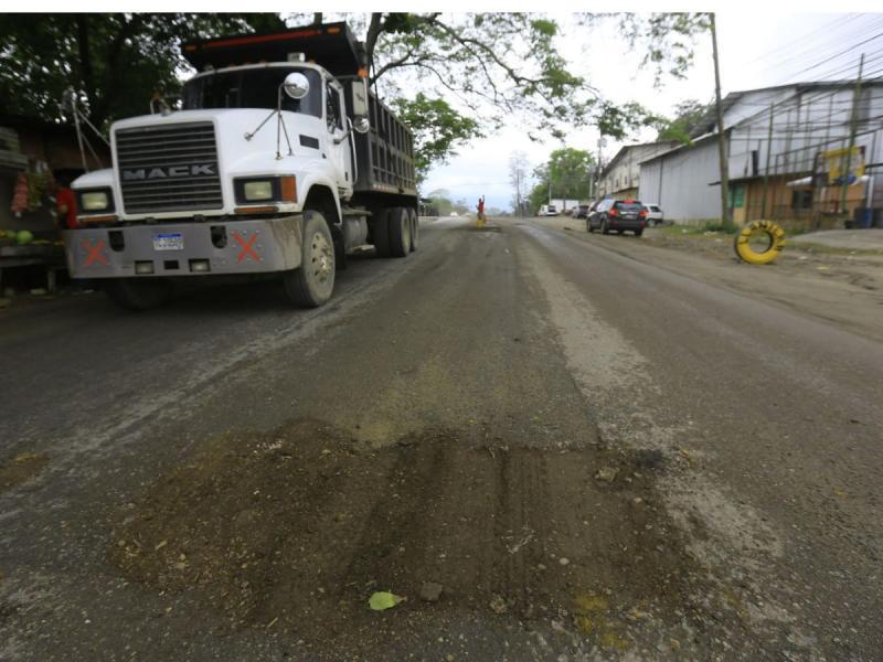 Fotos de la carretera a Jucutuma que enfrentó a Roberto Contreras y a Octavio Pineda