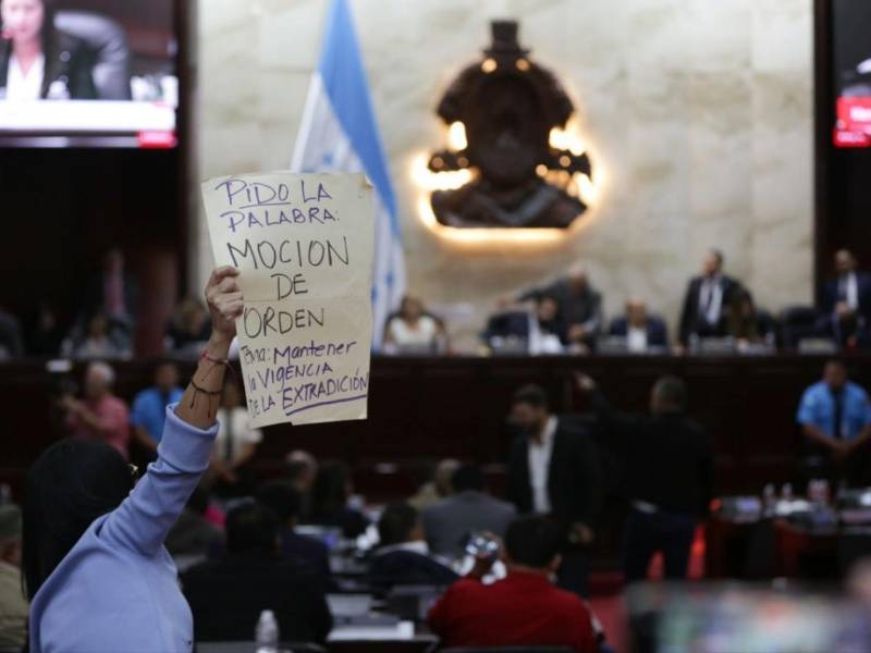 El presidente del Congreso Nacional bloqueó el intento opositor para discutir la vigencia del Tratado de Extradición con USA.