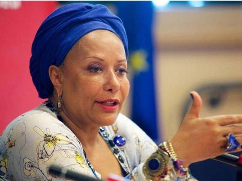 Fotografía en vida de la senadora Piedad Córdoba.