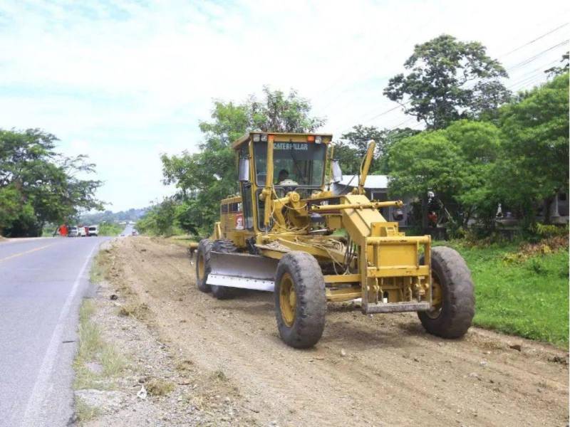 A la altura de Santa Rita, Yoro estaba trabajando la maquinaria en octubre de 2025, la SIT aseguró en ese momento que los trabajos de La Barca a El Progreso ya habían comenzado.