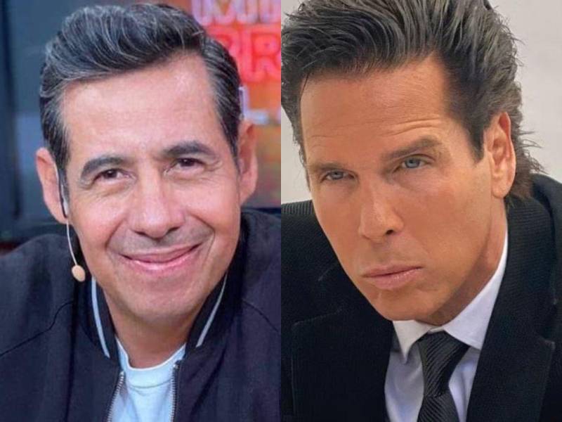 Yordi Rosado y Roberto Palazuelos.